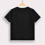 Country Print T-Shirt - Black