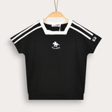 Sporty style shirt - black