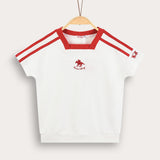 Sporty style shirt - white