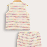Striped Baby Set - Colorful