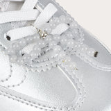 Flat sneakers - silver