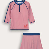 2-piece swimsuit - red