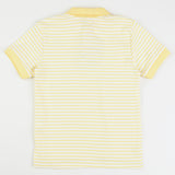 Striped short-sleeved shirt - yellow