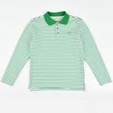 Striped polo S.A. - Green