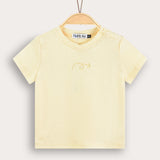 Basic Baby Rib Shirt - Yellow