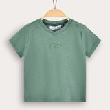 Basic Baby Rib Shirt - Green