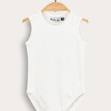 Summer Rivet Bodysuit - Cream