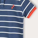Striped Baby Set - Blue