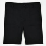 External pocket trousers - black