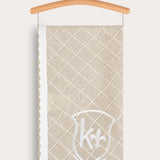 Knit blanket - beige
