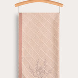 Knitted blanket - pink