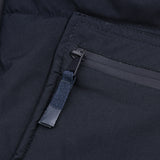 Puffer coat with pockets - Navy