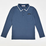 Pique Polo Shirt S.A - Blue