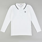 Pique Polo Shirt S.A. Website - Cream