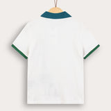 Rivet shirt with collar - cream