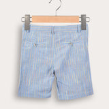 Striped Twill Shirt - Blue