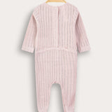 Babygro Rib Knit - Pink