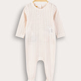 Babygro Rib Knit - Cream