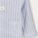 Babygro Rib Knit - Light Blue