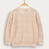 Knit cardigan - beige
