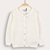 Knit cardigan - beige