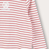 Babygro Striped with Ship - Red