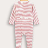 Babygro Striped with Ship - Red