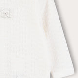 Babygro Bear - White