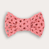 Pair of Crochet Mini Pins - Pink