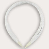 Lace bow - white
