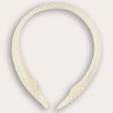 Crochet bow - natural