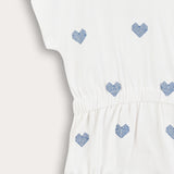 Sporty overalls with a hood - Royal