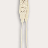 Crochet ribbon - natural