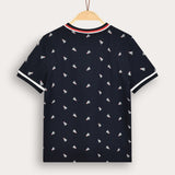 Polo S.K. Badminton - navy print