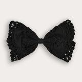 Vintage Bow Tie Pin - Black