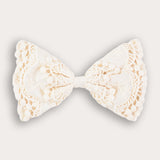 Vintage Bow Tie Pin - Natural