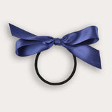 Satin Bow Tie - Navy