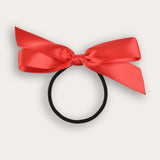 Satin Bow Tie - Red