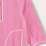 Girls' 3/4 Polo Shirt - Pink