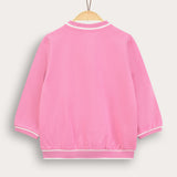 Girls' 3/4 Polo Shirt - Pink