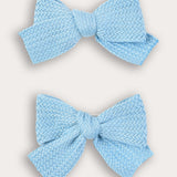 Pair of mini herringbone pins - jeans