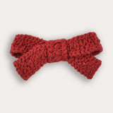 Mini Textured Brooch - Red