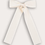 Linen bow tie - ivory