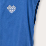 Sports vest with hood - Royal