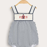 Baby Jumpsuit - Knitted Circus - Light Blue