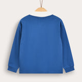 Polo shirt with collar - Royal