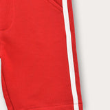 Sporty style pants - red