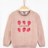 Sugar and Strawberry Sweater - Pink