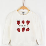 Sugar and Strawberry Sweater - Cream