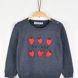 Sugar and Strawberry Sweater - Blue